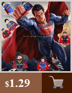 Gotham Gordon Брюс Уэйн Бэтмен Marvel фильм железные человеческие Мстители эндгейм Acrion фигурки в Конструкторы Игрушки для детей DC