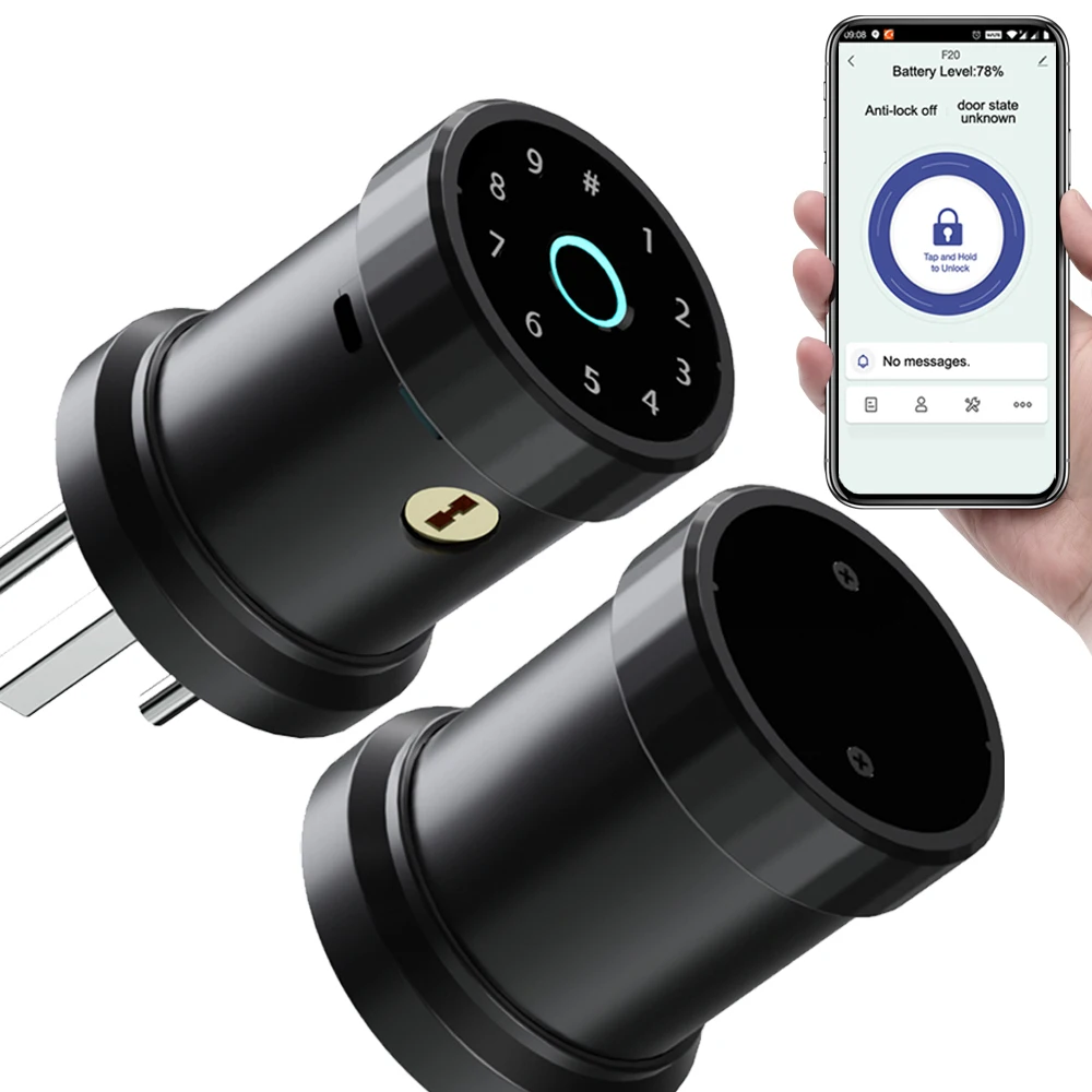 Дверной смарт замок Kingneed со сканером отпечатка пальца с поддержкой Bluetooth