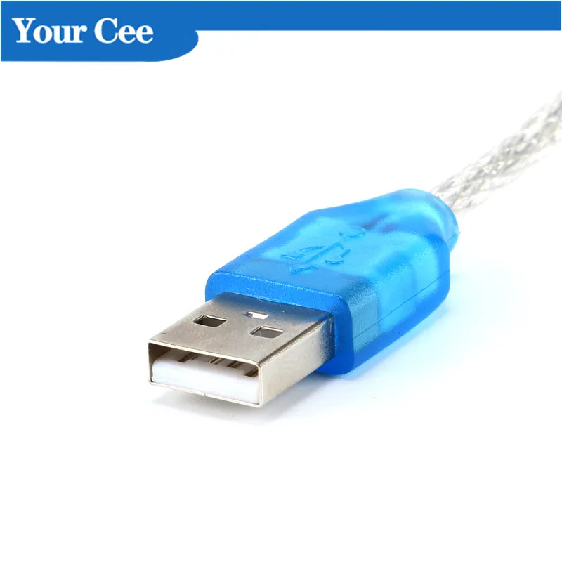 Новый HL-340 USB к RS232 COM-порт Последовательный КПК 9-контактный DB9 Кабель-адаптер