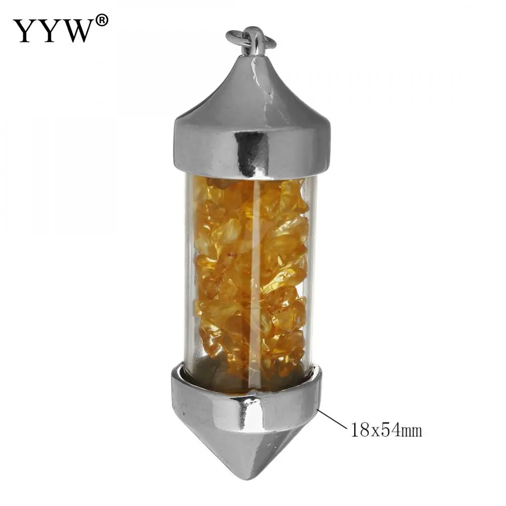 Подвеска из натурального кристалла Reiki подвеска для ожерелья с подвеской в виде