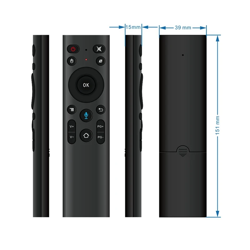 Беспроводной пульт дистанционного управления Q5 + Air Mouse Bluetooth голосовое