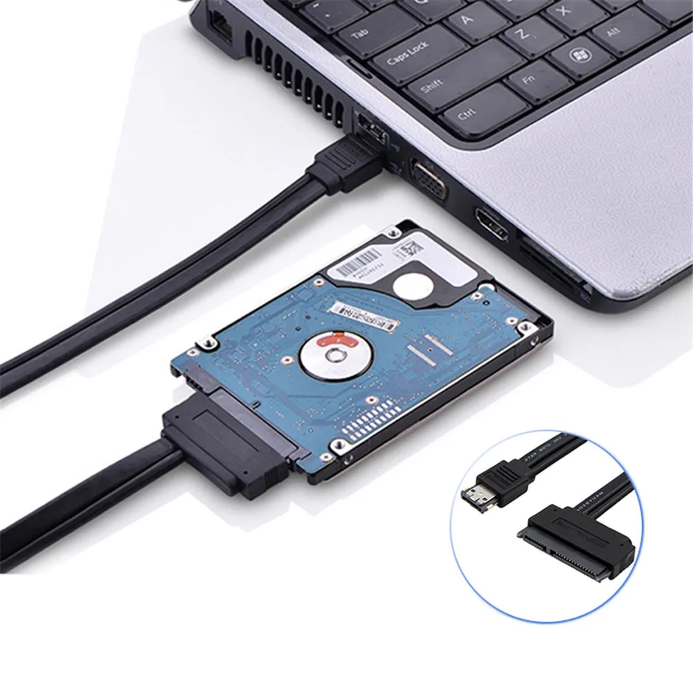 0 5 м Мощность eSATA USB 12 В в комбо к 22Pin SATA жесткий диск кабель адаптер | Компьютеры и
