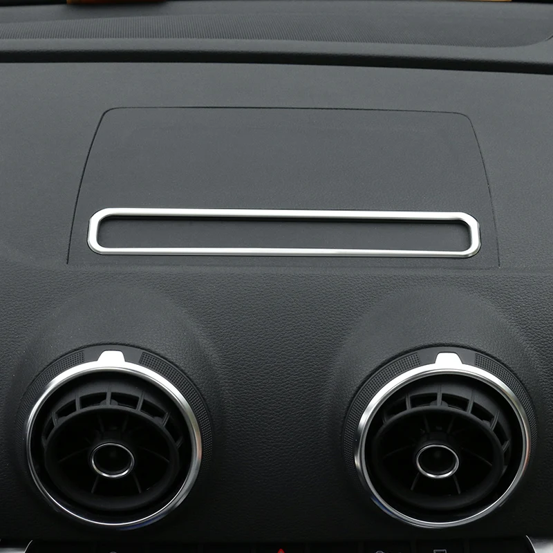 Декоративная рамка для автомобильной навигации накладка из нержавеющей стали Audi