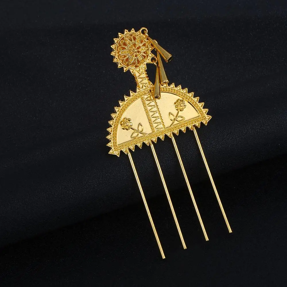 Ethiopian Hair Combs Africa Hair Pin Eritrea Kenya Hair Sticks Habasha Jewelry