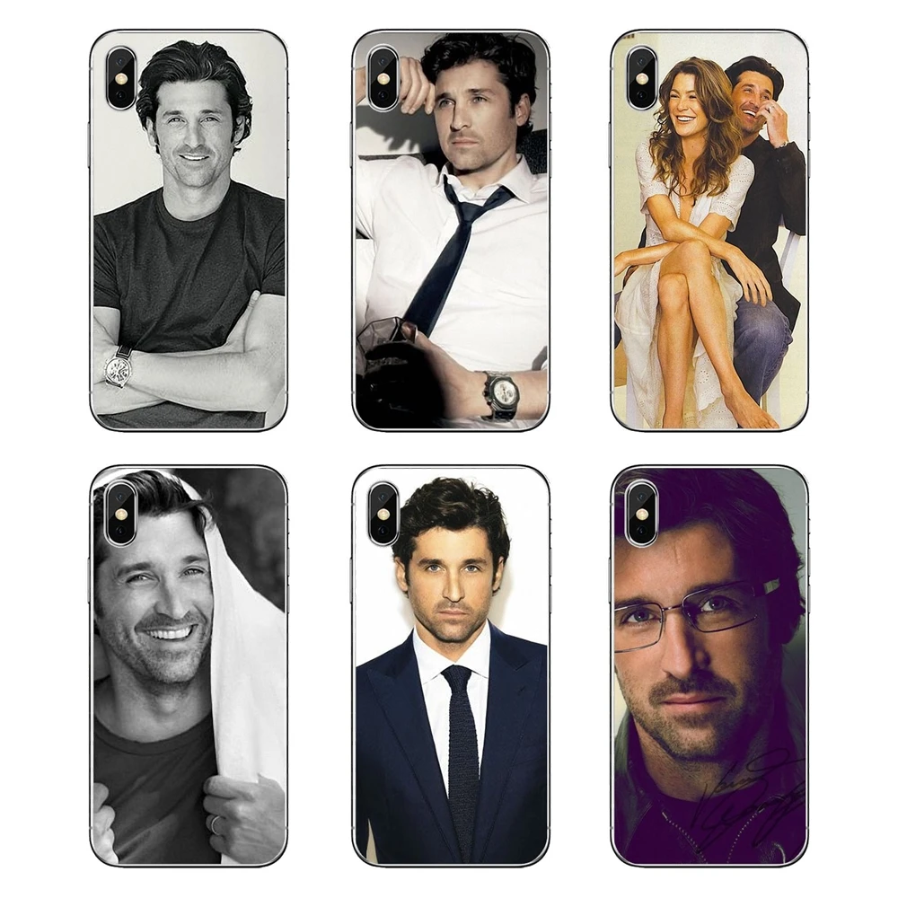 Для Xiaomi mi A1 A2 5X6X8 lite SE Pro Max x 2 2S 3 5 5s серые анатомии McDreamy черные мягкие прозрачные