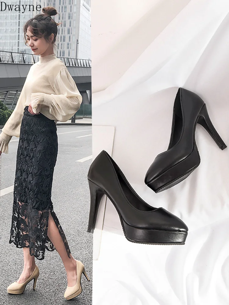 Женская обувь пикантные тонкие туфли на тонком каблуке модель 2019 года сезон