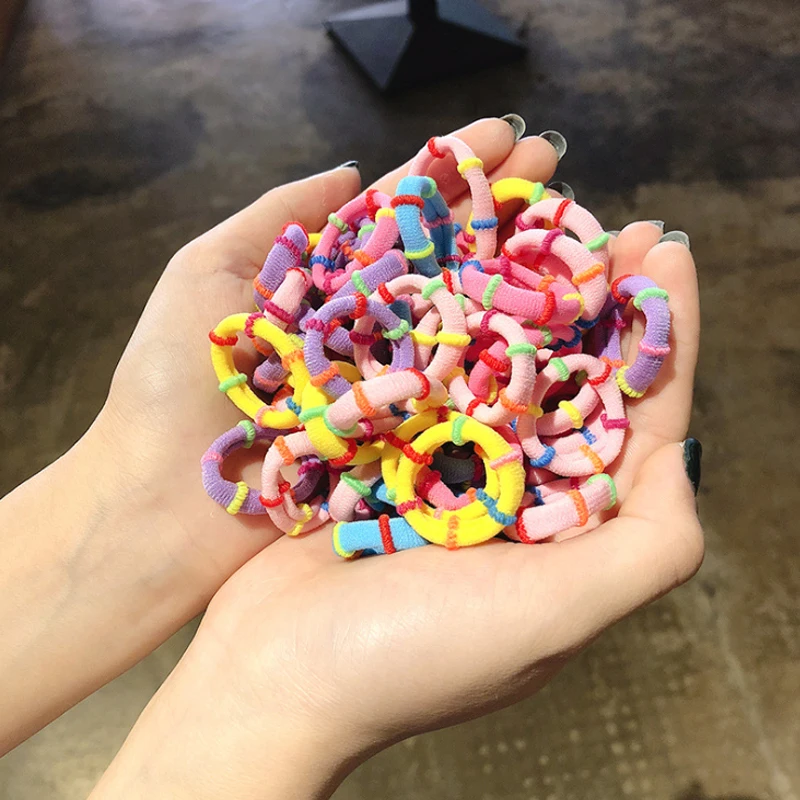 1000/100/20 пакет высокого качества эластичный нейлон волос для девочек Мини юбка