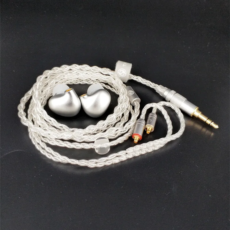 Наушники TINHiFi T2 Plus с динамическим приводом металлическая гарнитура Hi-Fi басами DJ