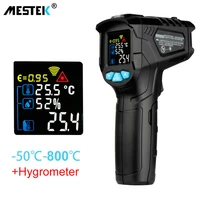 digital infrared thermometer laser temperature meter gun digital lcd industrial outdoor laser pyrometer ir thermometer