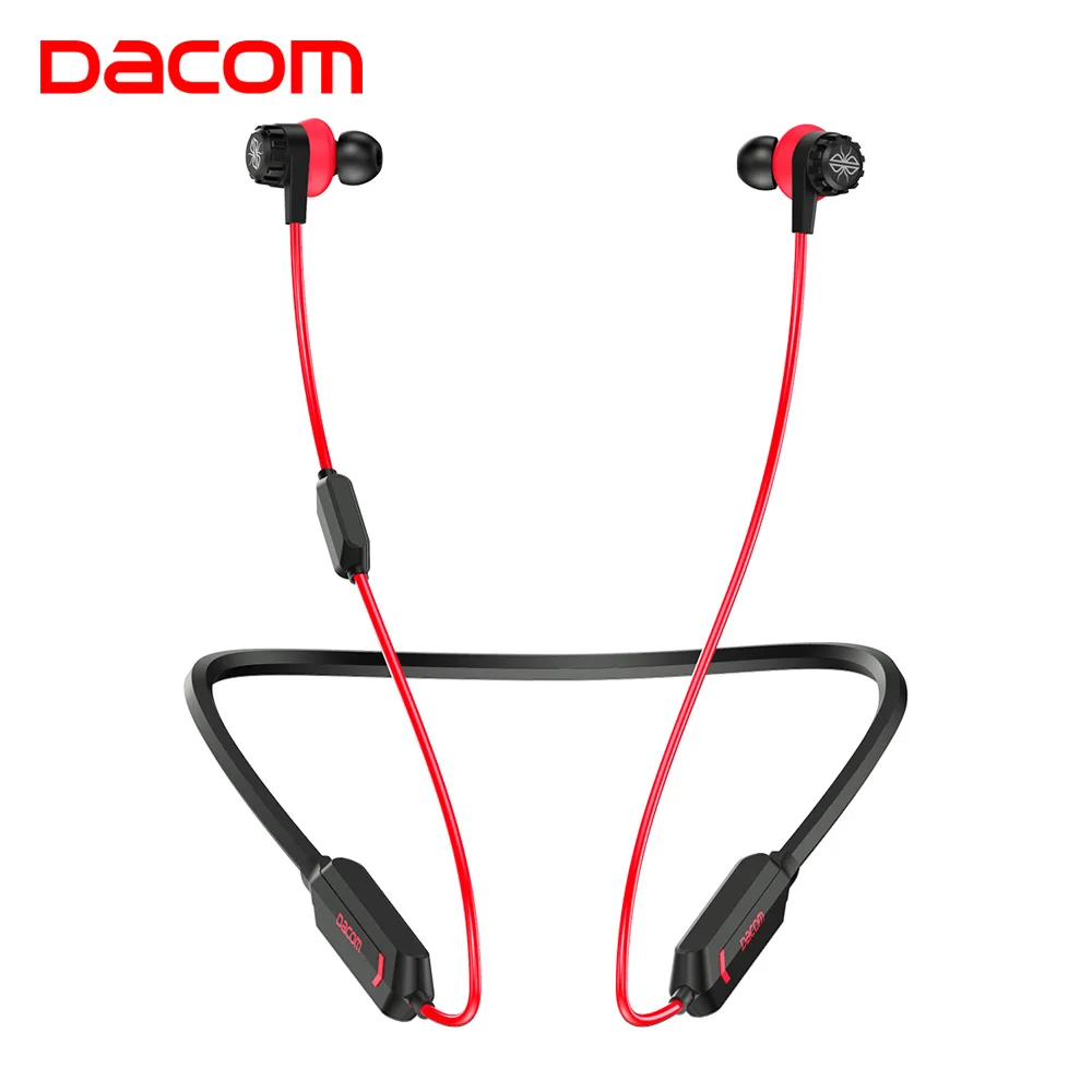 Dacom GH02 стерео Bluetooth гарнитура Gamer V5.0 игровые Беспроводные наушники с RGB LED