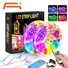 Светодиодная лента с Wi-Fi, умная Светодиодная лента, совместимая с Alexa, изменение цвета музыки и синхронизации, RGB 5050, светодиодная лента для спальни, кухни, телевизора