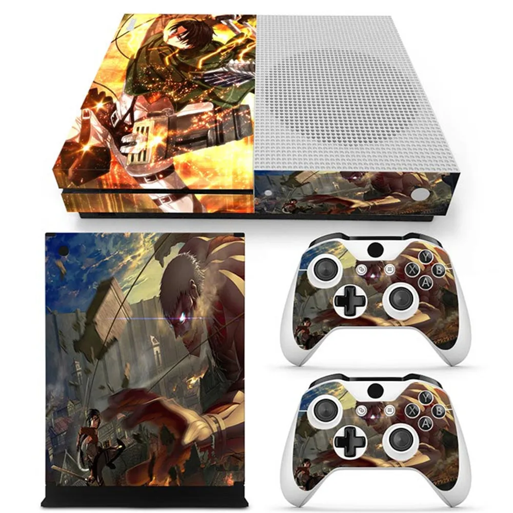 Free Drop Shipping Decal Cover for Xbox One S Console Vinyl Skin 2 Controller Stickers | Электроника