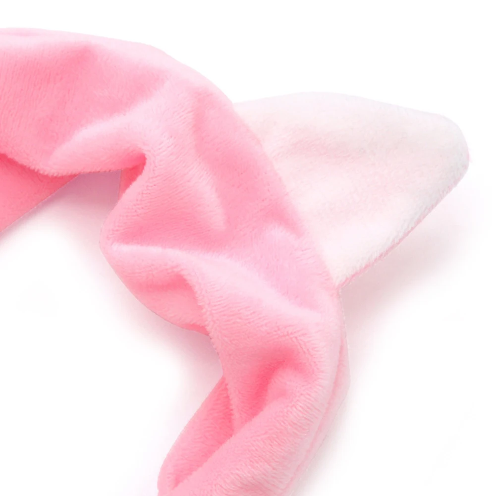 

Lovely Cartoon Cats Ears Headband for Women Girls Party Props Makeup Face Washing Elastic Headwrap Hairband Hair Accessory