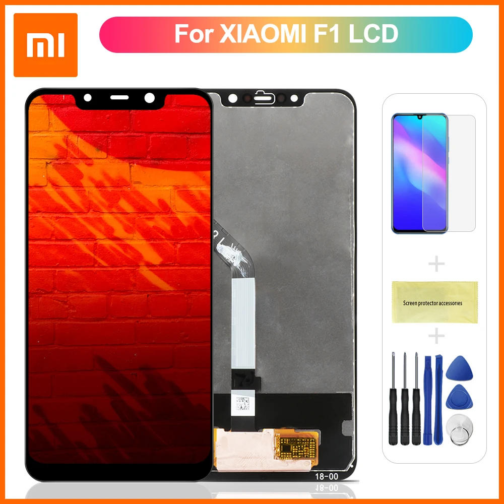 2018 новый оригинальный дисплей для Xiaomi Pocophone F1 ЖК сенсорный экран дигитайзер в