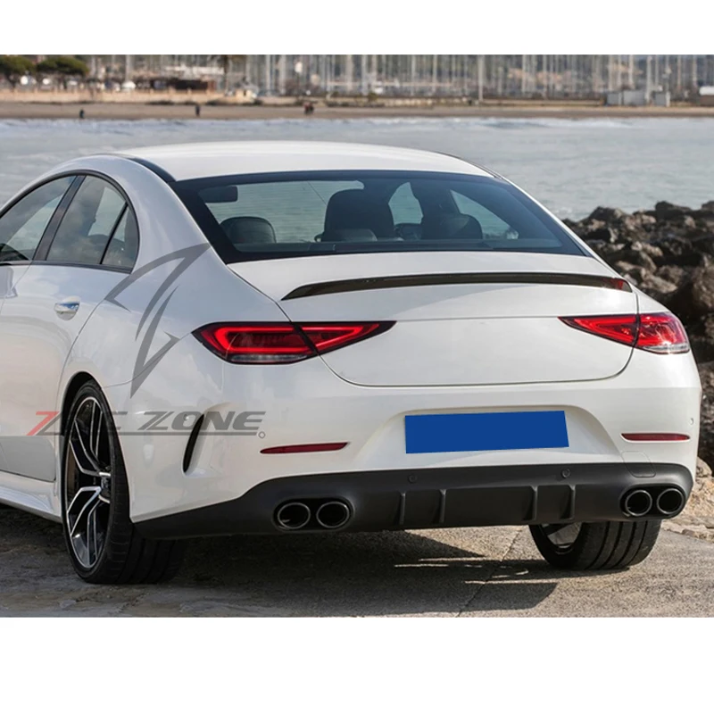 Спойлер для багажника CLS спойлер из углеродного волокна/FRP Benz W257 C257 CLS400 CLS550 AMG 2018