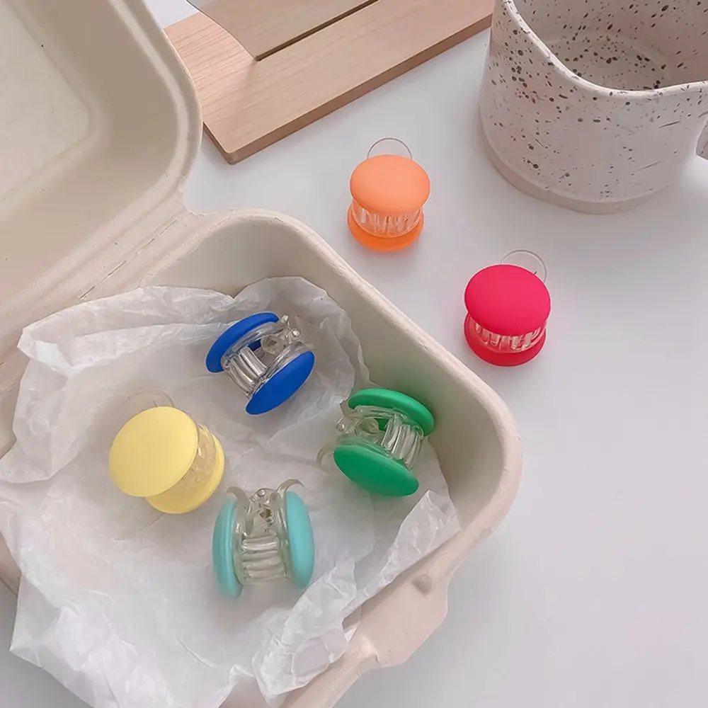 

Korean Sweet Macaroon Colors Mini Grabs Clip For Children Cute Lovely Solid Hair Claw Hairpins Fashion Girls Hair Accessories