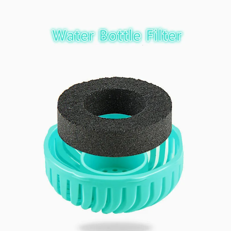 

Lightweight Pet Cat Dog Water Bottle Feeder with Filter Leak Proof Lock Drinking Bowl Dispenser Food Grade Material Pet Supplies