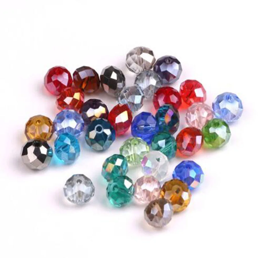 Прозрачные чешские бусины-Рондель насыпью 4 мм 6 8 для самостоятельного