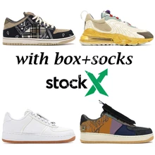 Мужские и женские кроссовки Travis Scotts sb dunks обувь для скейтборда 270