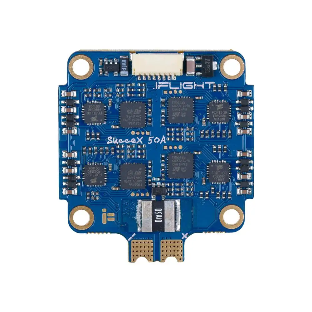 IFlight SucceX 50A 2-6s BLHeli_32 4-в-1 ESC с телеметрии поддержка DShot150/300/600/1200 MultiShot OneShot Для гоночный Квадрокоптер FPV RC