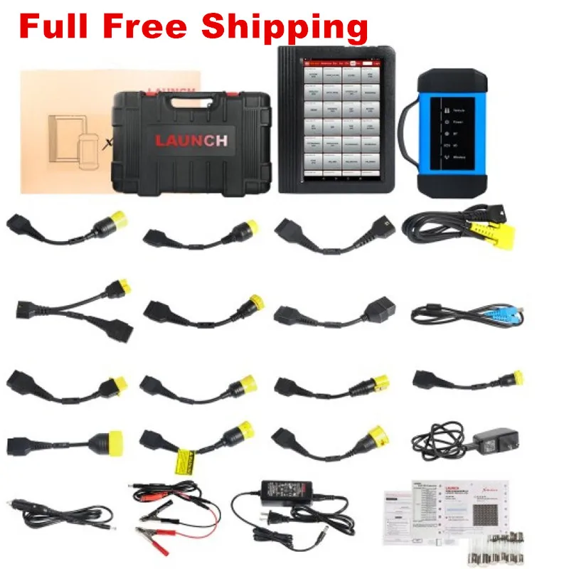 

Original Launch X431 V+ HD3 Wifi/Bluetooth Heavy Duty Truck Diagnostic Tool Free Update Online for 1 Year