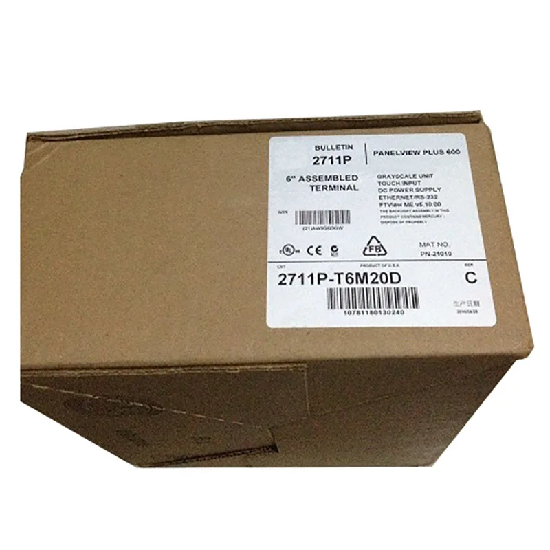 

New Original In BOX 2711P-T6M20D 2711P T6M20D {Warehouse stock} 1 Year Warranty Shipment within 24 hours