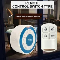 PE-519 Door and Window Burglar Alarm Home Anti-thief Wireless Infrared Magnetic Sensor Live Sound And Light