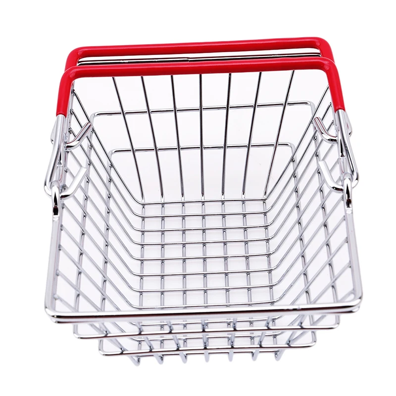 Детская мини Тележка для покупок игрушки супермаркета складная тележка ручная