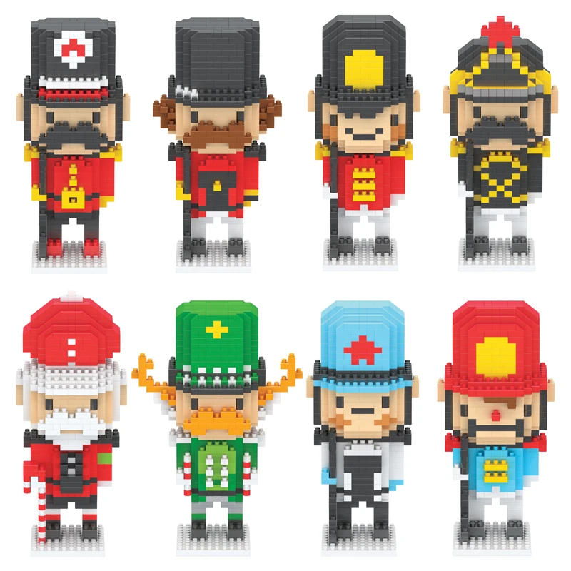 Набор маленьких кукол The nut cracker защита Великобритании solider модель строительные