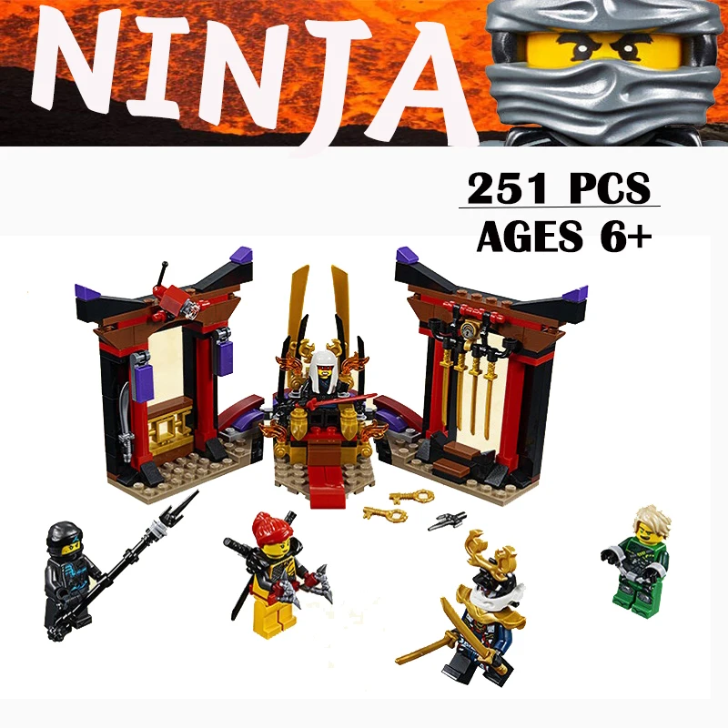 

Ninja Set Bricks Toys Ninja Anime Figure Model Building Blocks Boys Birthday Gifts Kids Children DIY Toys