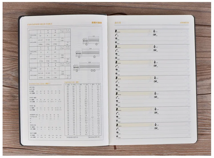 Большой блокнот B5 из мягкой кожи Дневник для бизнеса путешествий офиса