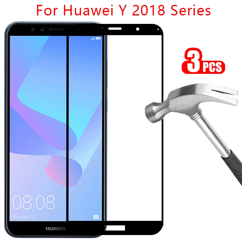 

protective tempered glass for huawei y5 lite y6 y7 prime y9 2018 screen protector on huawey y 5 6 7 9 5y 6y 7y 9y y62018 film 9d