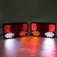 12v led car trailer truck tail light taillight rear light stop brake lamps turn signal for pick ups tippers chassis van