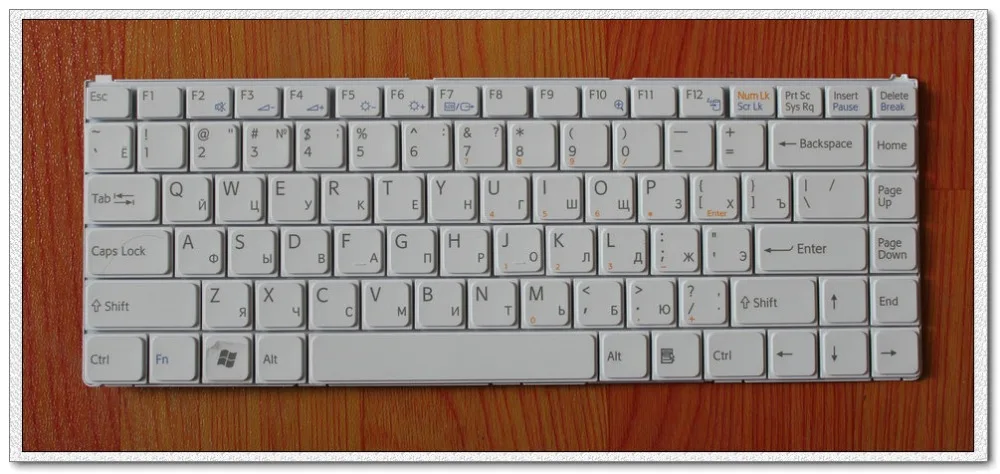 Новая RU/Русская клавиатура для Sony Vaio VGN N38E / W PCG 7Y1M N31S/ N31L N31M Клавиатура ноутбука