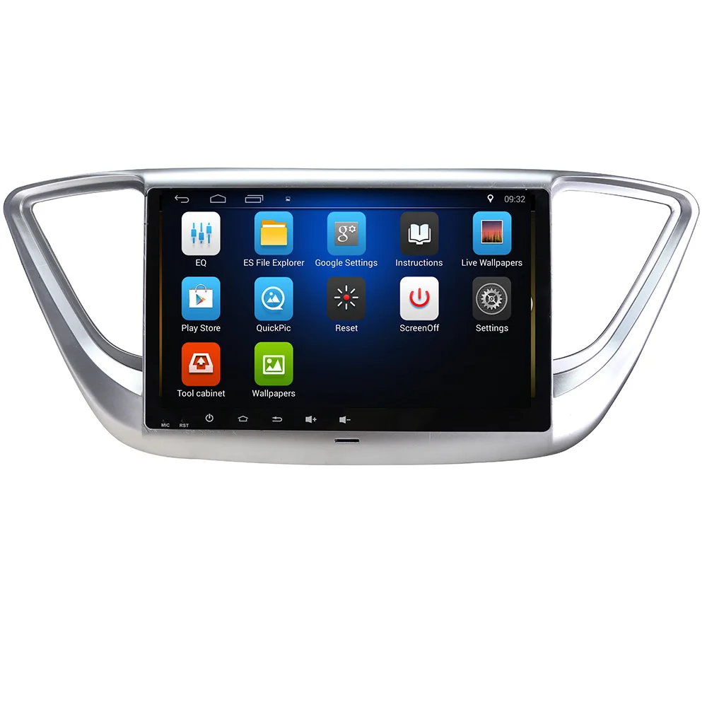 Android 10 автомобильный dvd-плеер для hyundai verna solaris accent 2016 2017 2018 2019 радиоприемник