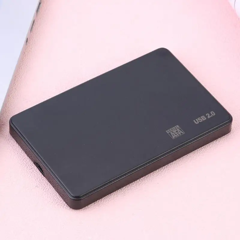 2,5 дюймов HDD чехол SATA для USB 2,0 адаптер жесткий диск Внешний корпус SSD диск чехол Поддержка 2 ТБ HDD коробка для WIndows Mac OS
