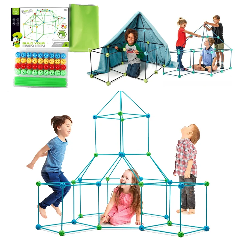 Лидер продаж Детский конструктор Форт Обучающие игрушки монсорита Набор для