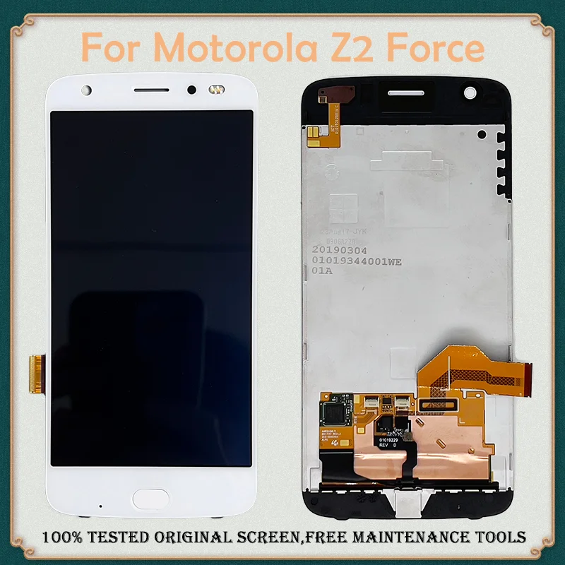 

ЖК-дисплей 5,5 "для Motorola Moto Z2 Force XT1789 Xt1789LCD, сенсорный экран, дигитайзер для Motorola Moto Z 2 Force LCD, оригинал