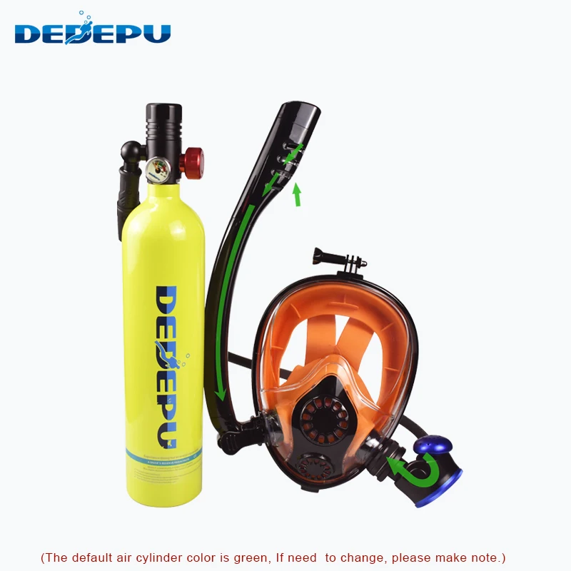 

DEDEPU Portable Diving Mask Scuba Equipment Waterproof Swimming Snorkeling Set