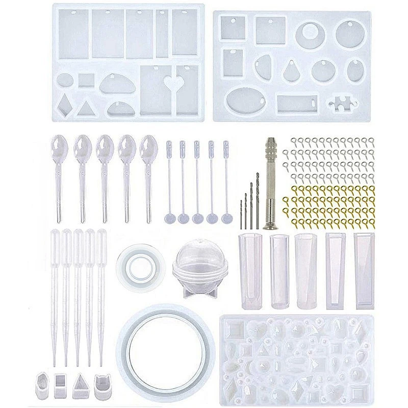

Earrings Pendant Resin Mold DIY Resin Silicone Mold Jewelry Making Casting Mold Jewelry Tools