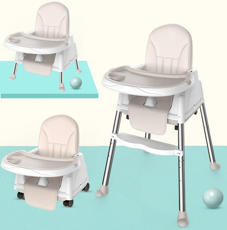 

baby high chair for Babies and Toddlers with Safe Meal Tray Adjustable Height