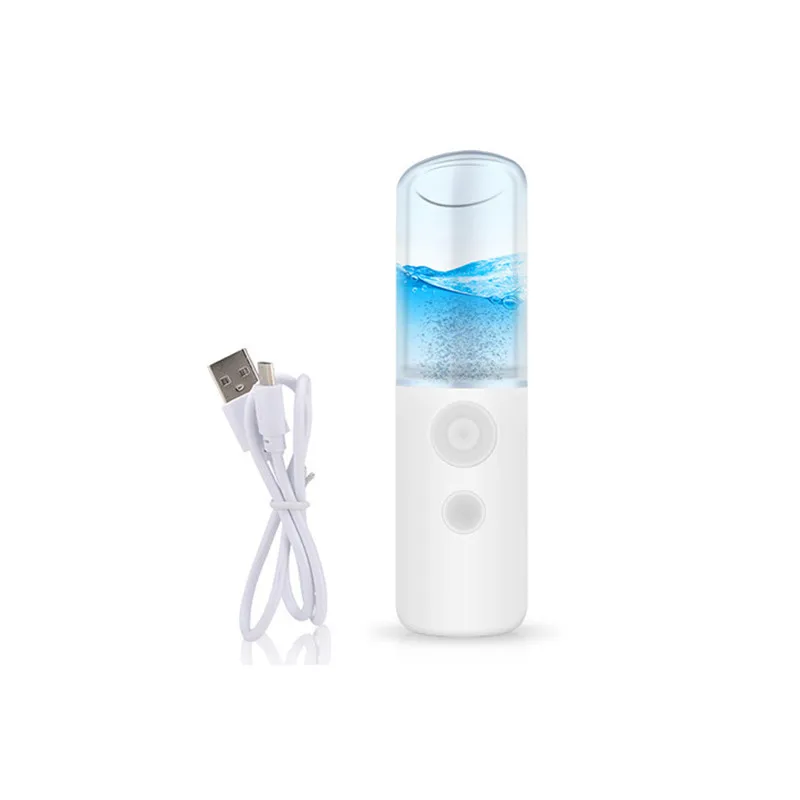New USB Nano Mist Sprayer Facial Body Humidifier Nebulizer Skin Care 25ml Face Spray Beauty Instruments | Бытовая техника