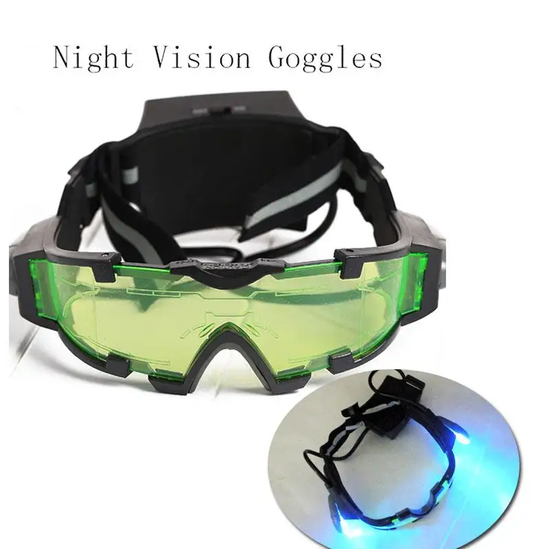 

Night Vision Goggles Glasses Eyeshield Children Glasses Elastic Gear Security Adjustable Eye