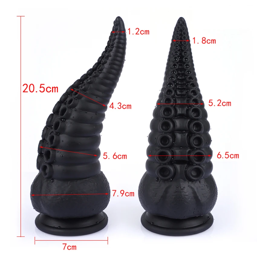 Супер большой Анальная пробка фаллоимитатор мягкая силиконовая стимуляция