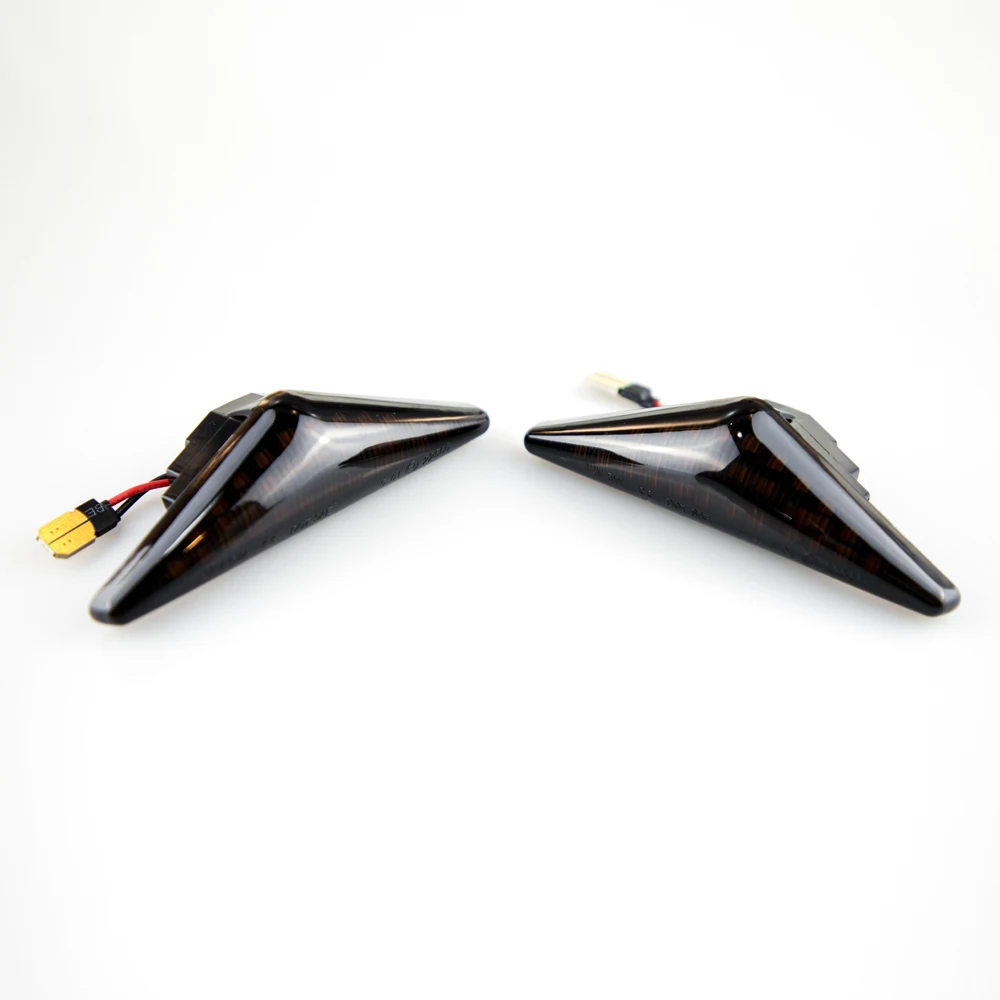 

Side Marker Turn Signal Lights Indicator Blinker Lamp 2pcs Side Repeater Light Lamp LED For Fo rd Focus Mk1 for Mon deo Mk3