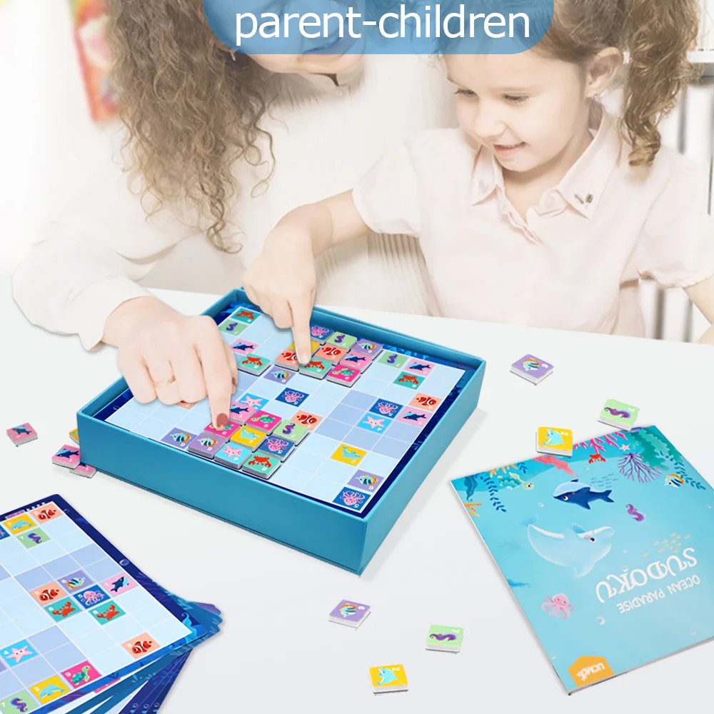 Ocean Paradise Sudoku головоломка развивающая игрушка логическое мышление обучение
