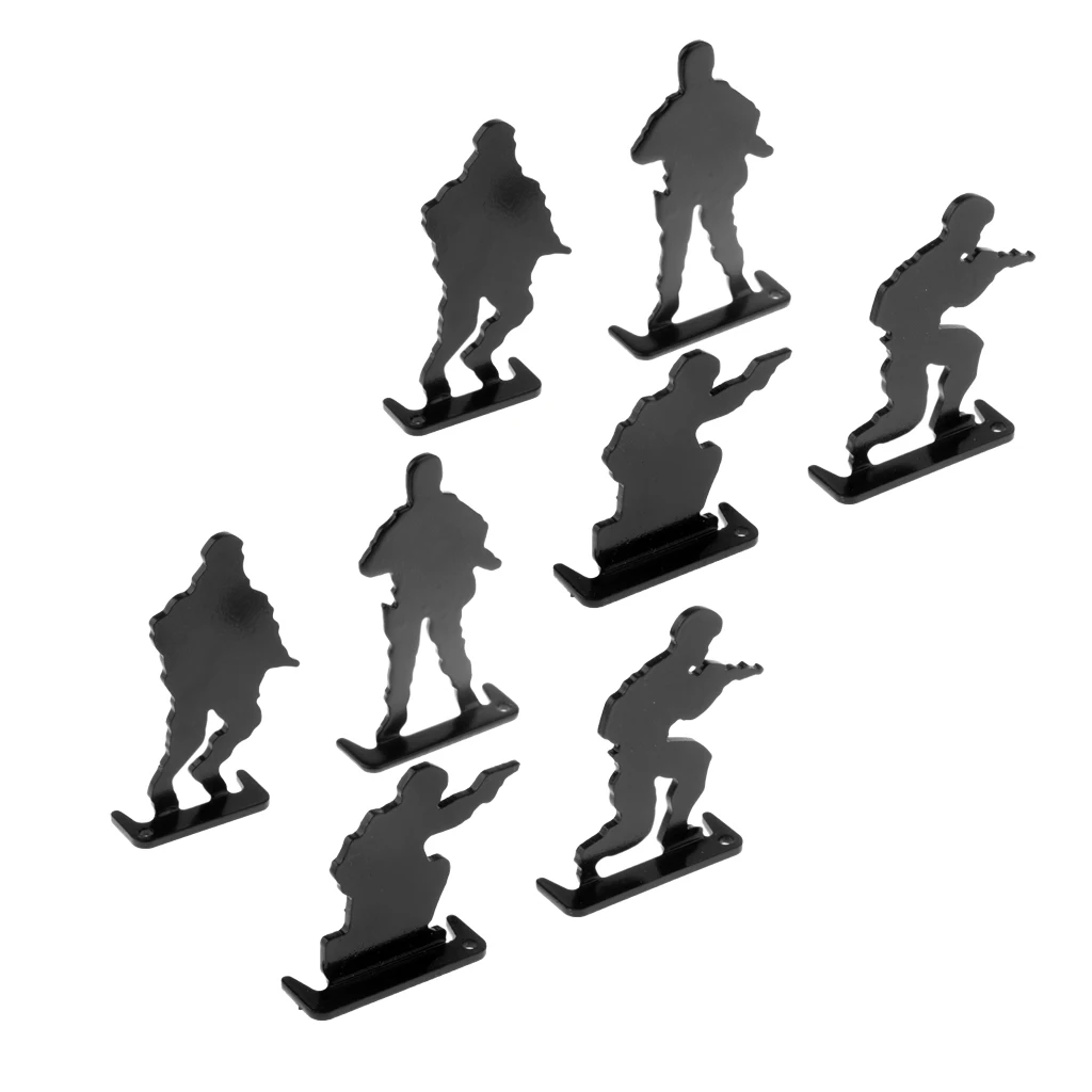 Мишени для стрельбы металлические 8 шт. | Спорт и развлечения