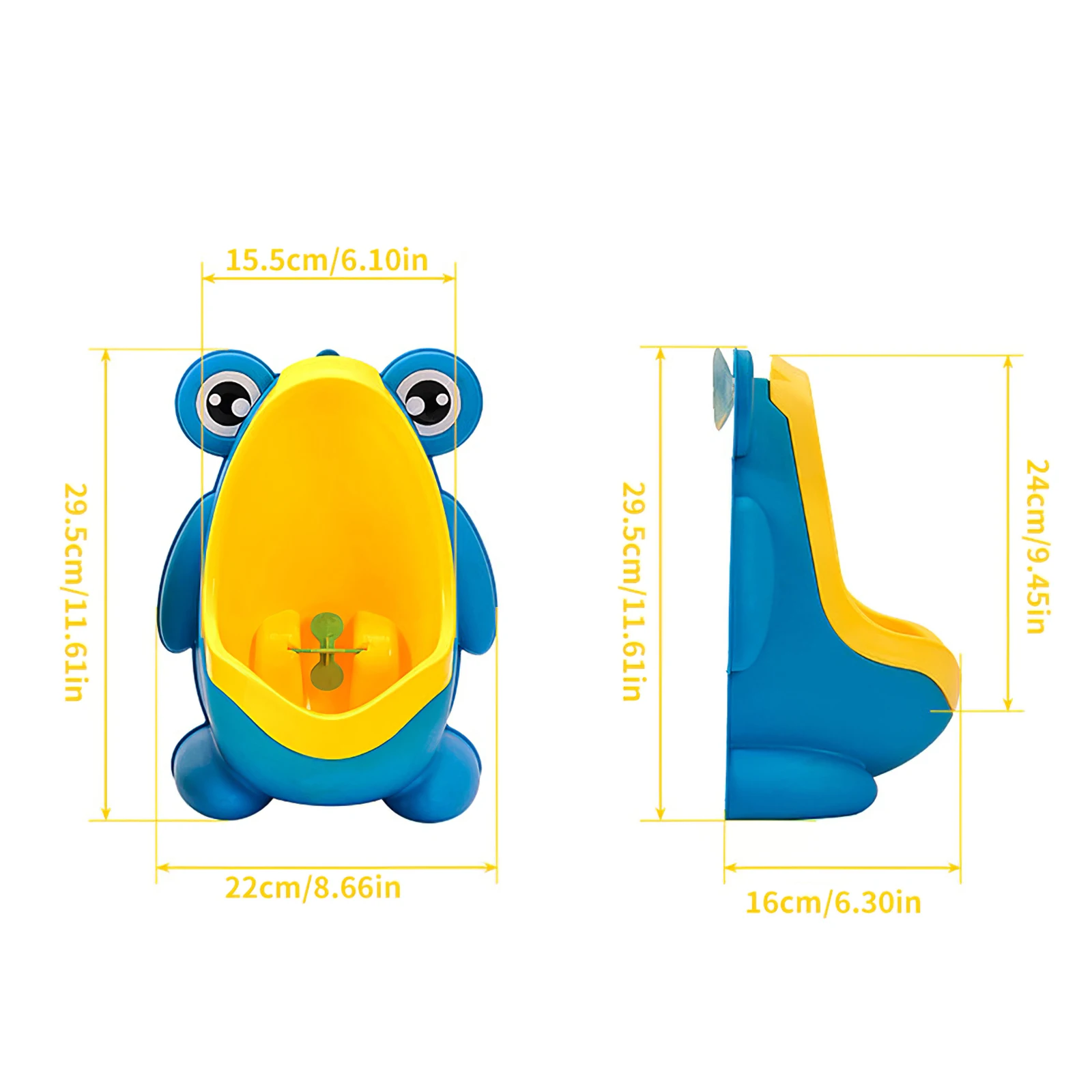 

Frog Baby Potty Toilet Urinal Kids Potty training Baby Boys Pee Toilet infant Bathroom Wall-Mounted Urinal girls Travel Potty
