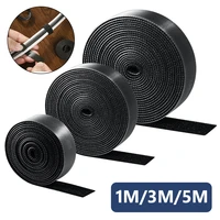 135m long 1 1 5cm width self adhesive fastener tape reusable strong tape hooks loops cable tie tape diy accessories