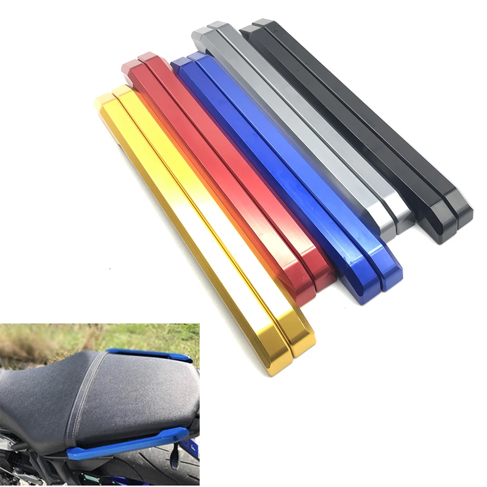 Мотоцикл clcye CNC заднего сиденья Pillion пассажирские поручни для YMAHA MT09 FZ09 2014 2015 2016 2017